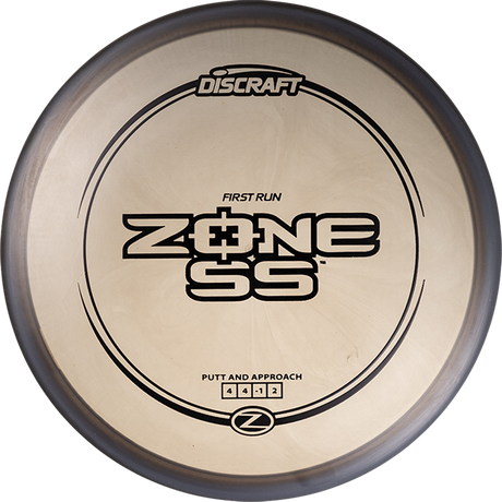 Discraft Zone SS Black Putt and Approach Foundation Disc Golf