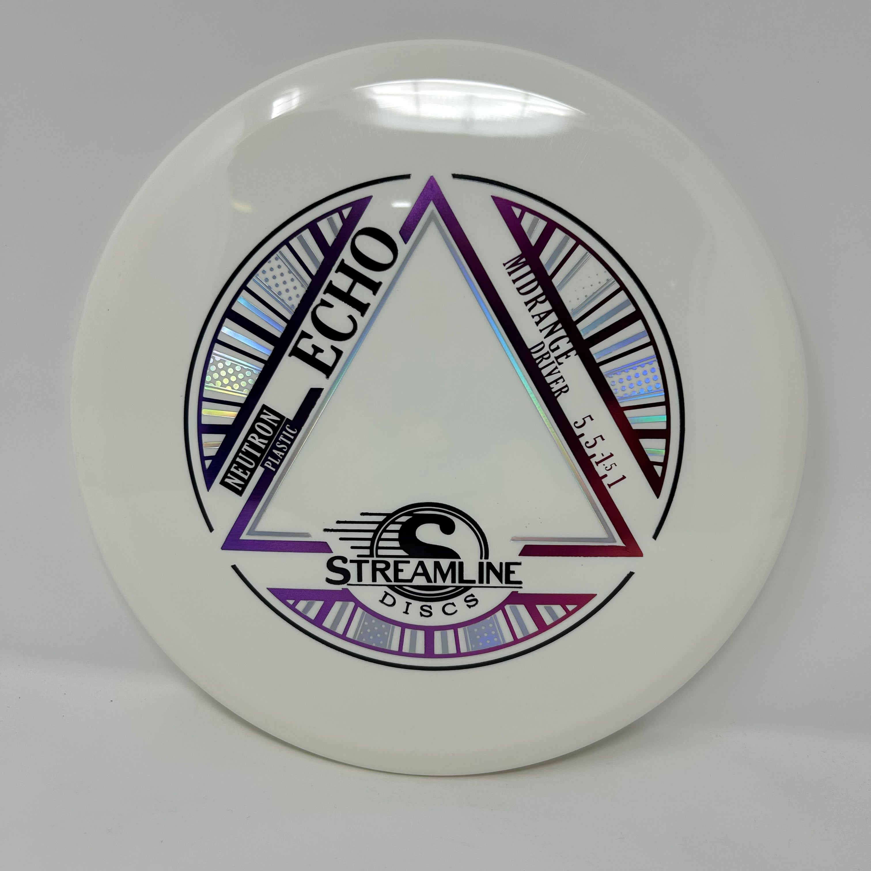 DTM・DAW GKHCM Streamline Echo | Stable Disc Golf Mid-Range – Foundation