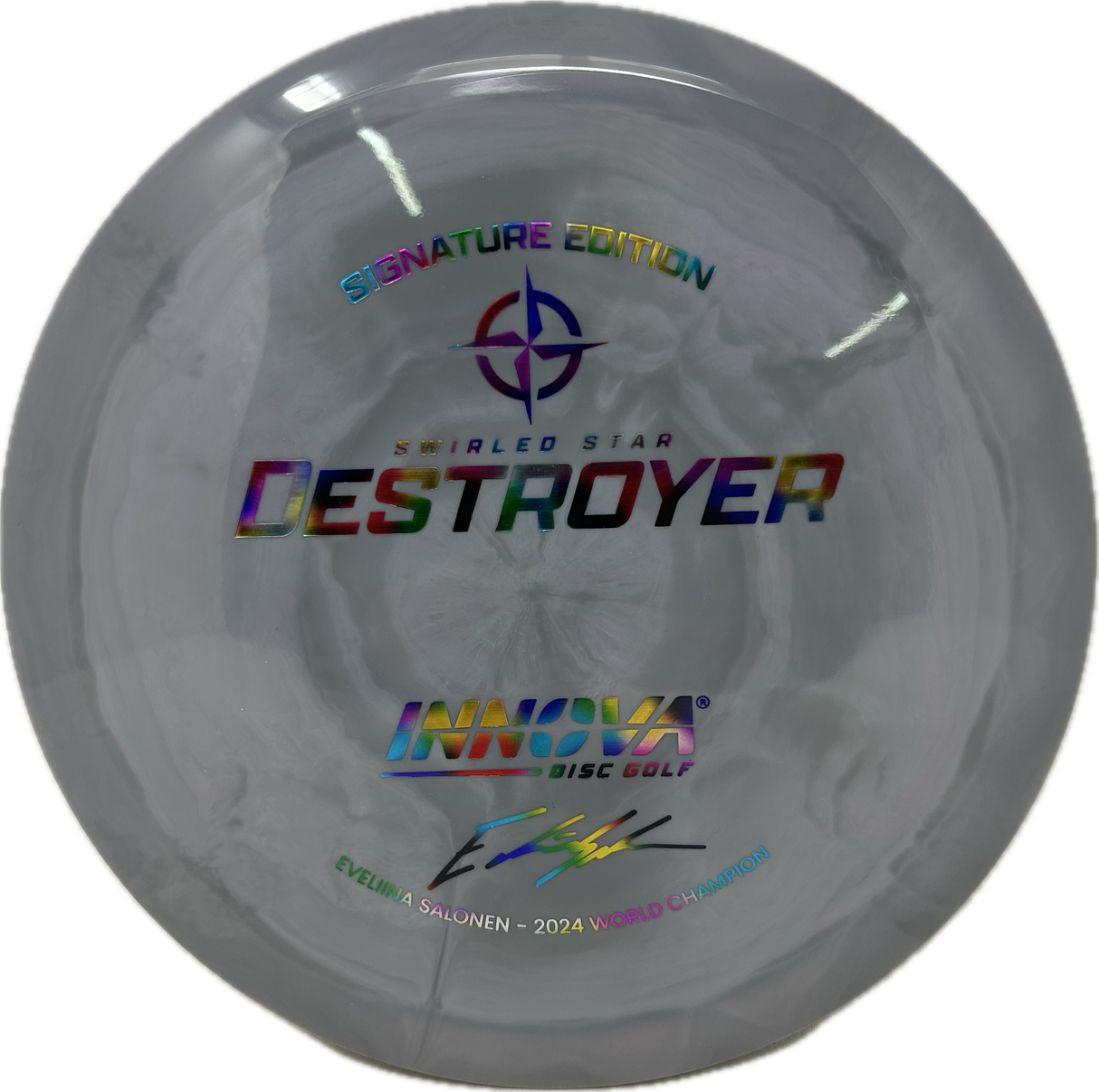 Eveliina Salonen Signature Edition Swirled Star Destroyer-Innova-Foundation Disc Golf
