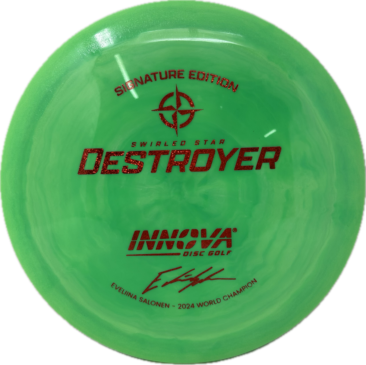 Eveliina Salonen Signature Edition Swirled Star Destroyer-Innova-Foundation Disc Golf