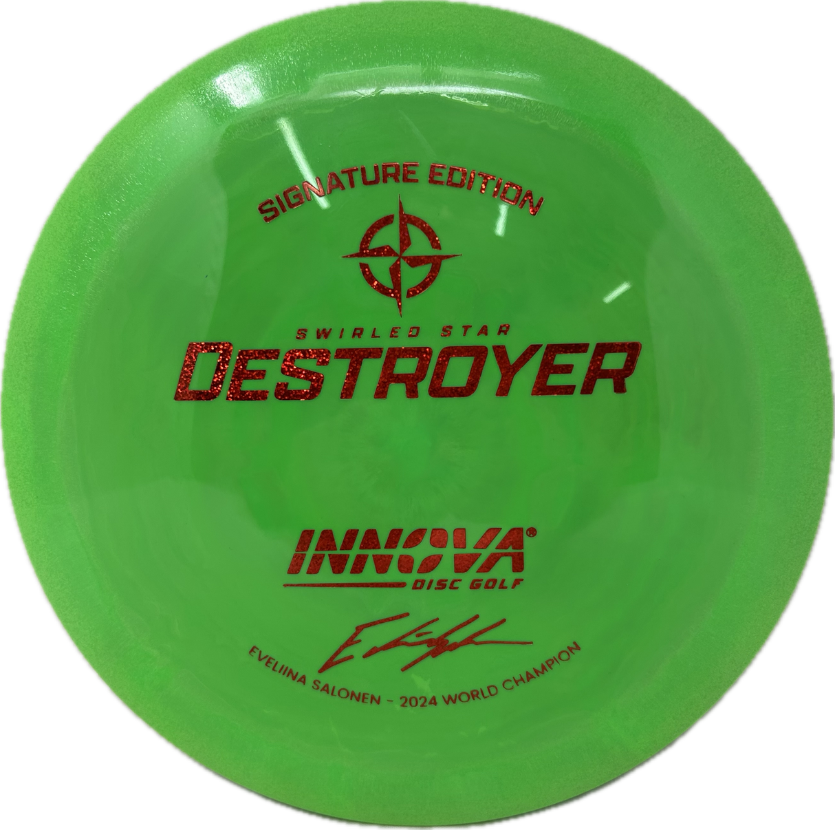 Eveliina Salonen Signature Edition Swirled Star Destroyer-Innova-Foundation Disc Golf