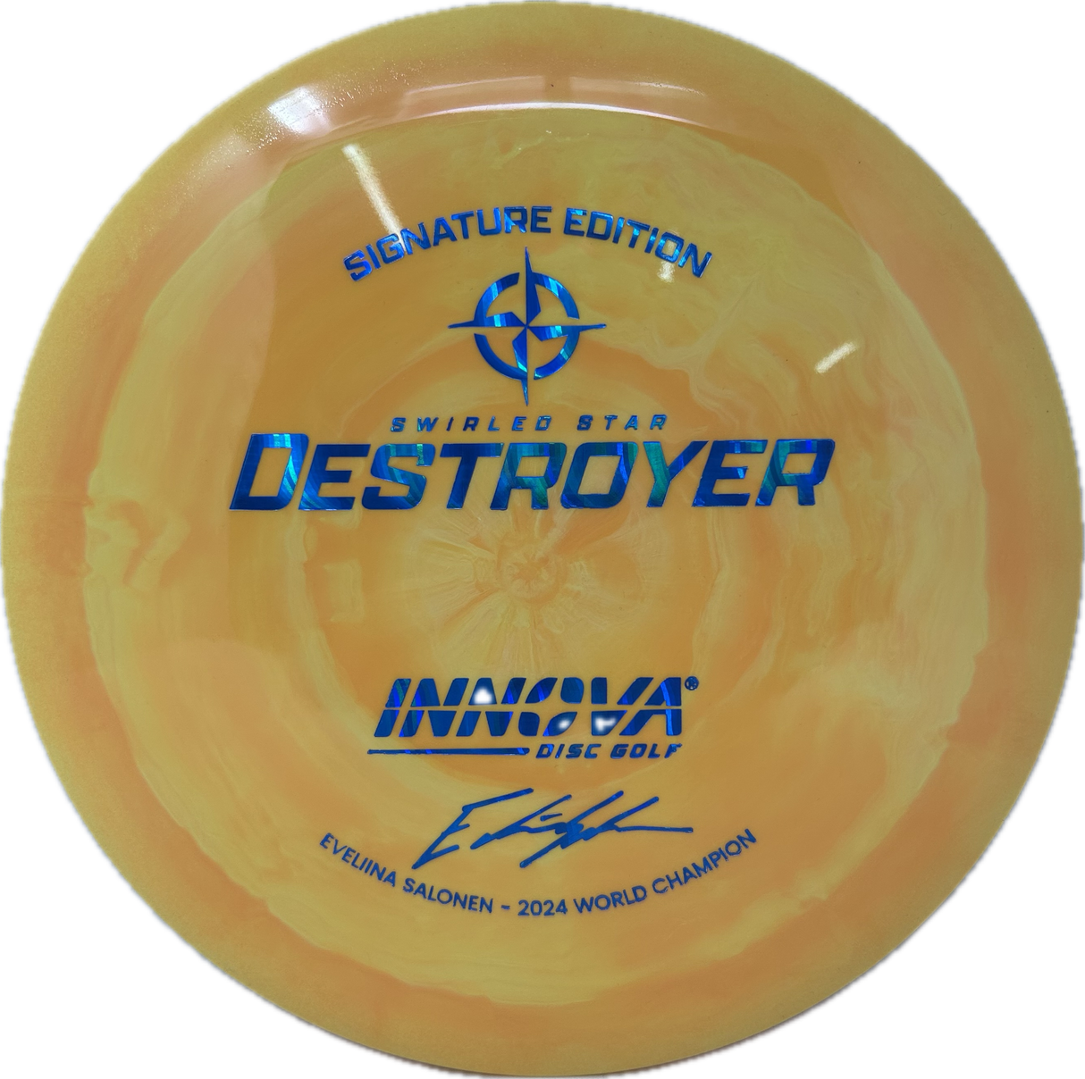 Eveliina Salonen Signature Edition Swirled Star Destroyer-Innova-Foundation Disc Golf