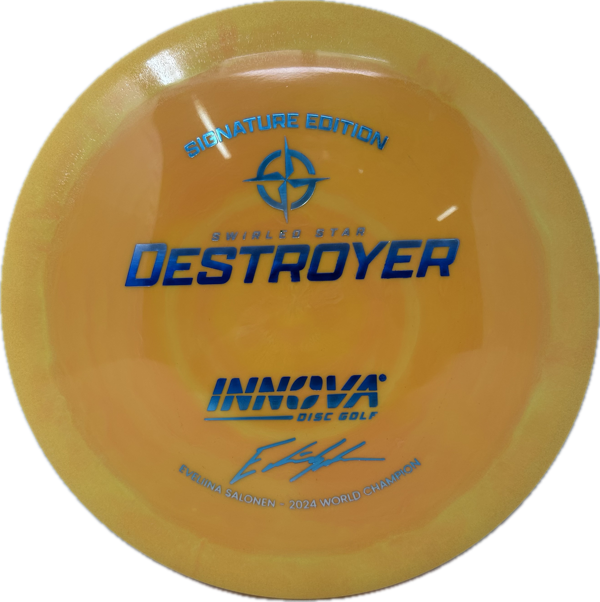 Eveliina Salonen Signature Edition Swirled Star Destroyer-Innova-Foundation Disc Golf