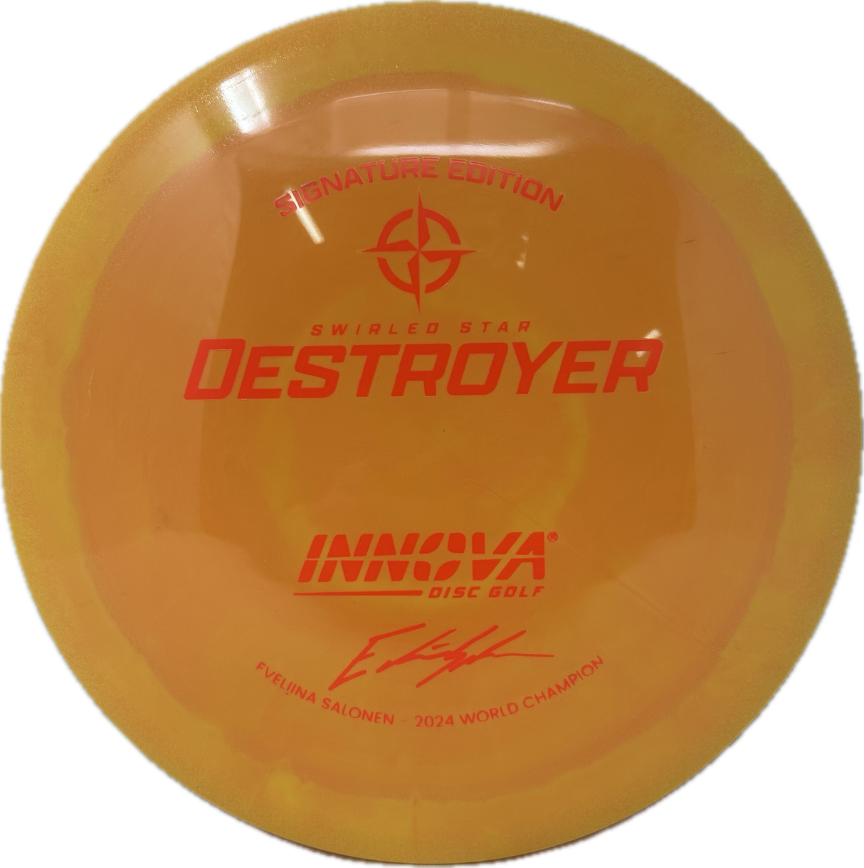 Eveliina Salonen Signature Edition Swirled Star Destroyer-Innova-Foundation Disc Golf