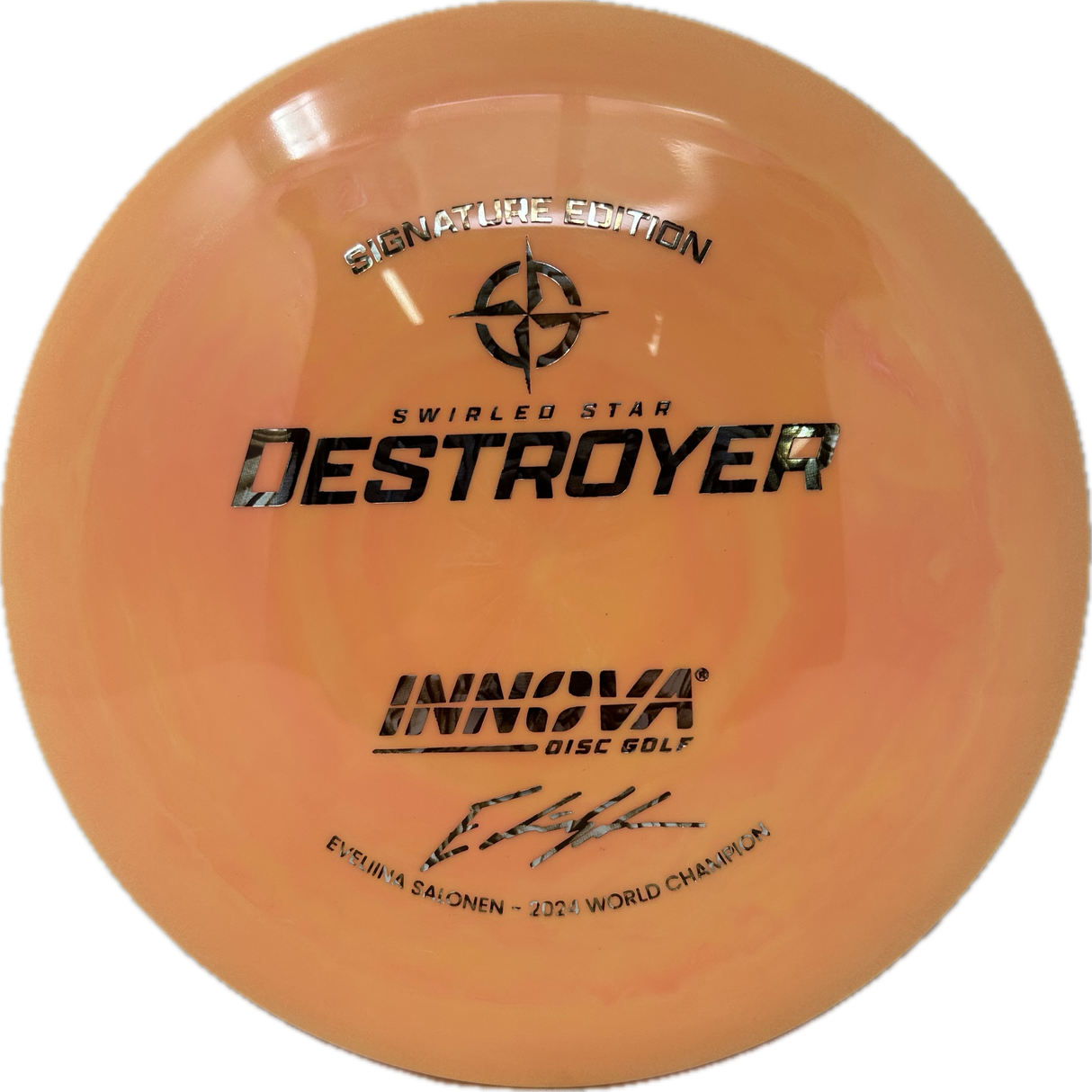Eveliina Salonen Signature Edition Swirled Star Destroyer-Innova-Foundation Disc Golf