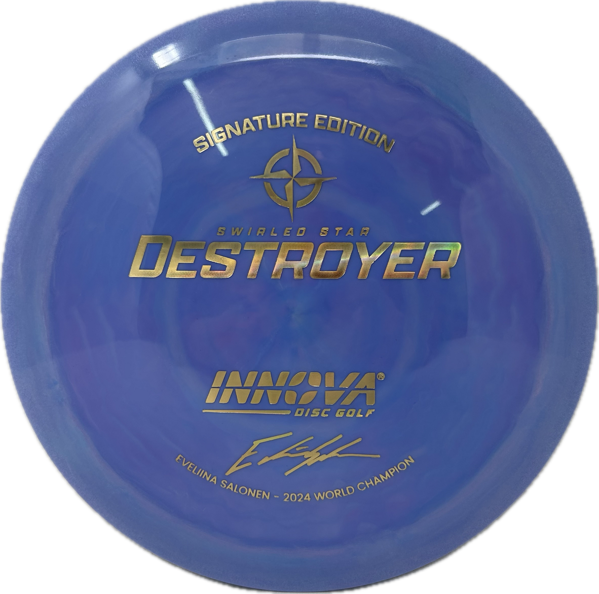 Eveliina Salonen Signature Edition Swirled Star Destroyer-Innova-Foundation Disc Golf