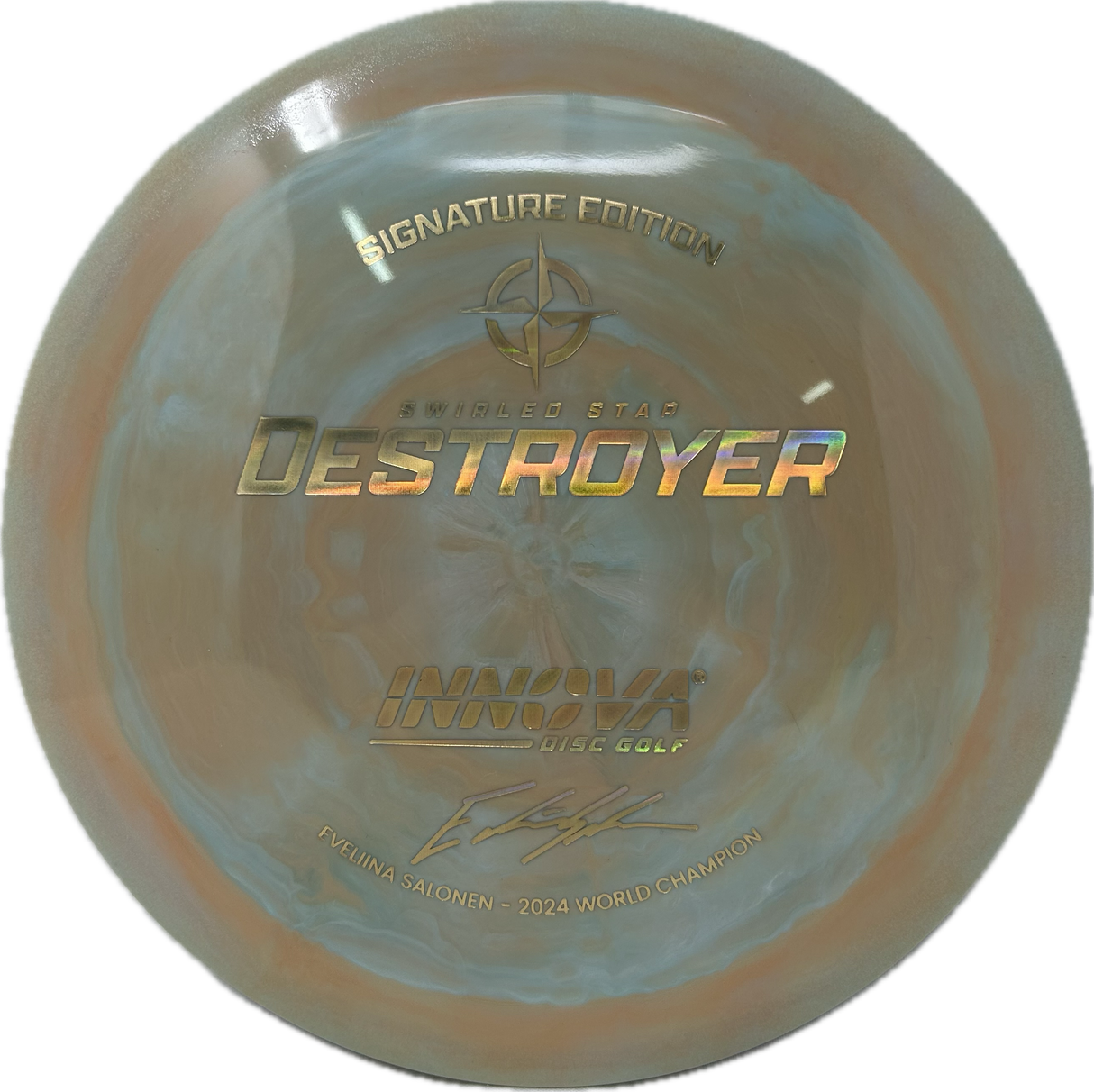 Eveliina Salonen Signature Edition Swirled Star Destroyer-Innova-Foundation Disc Golf