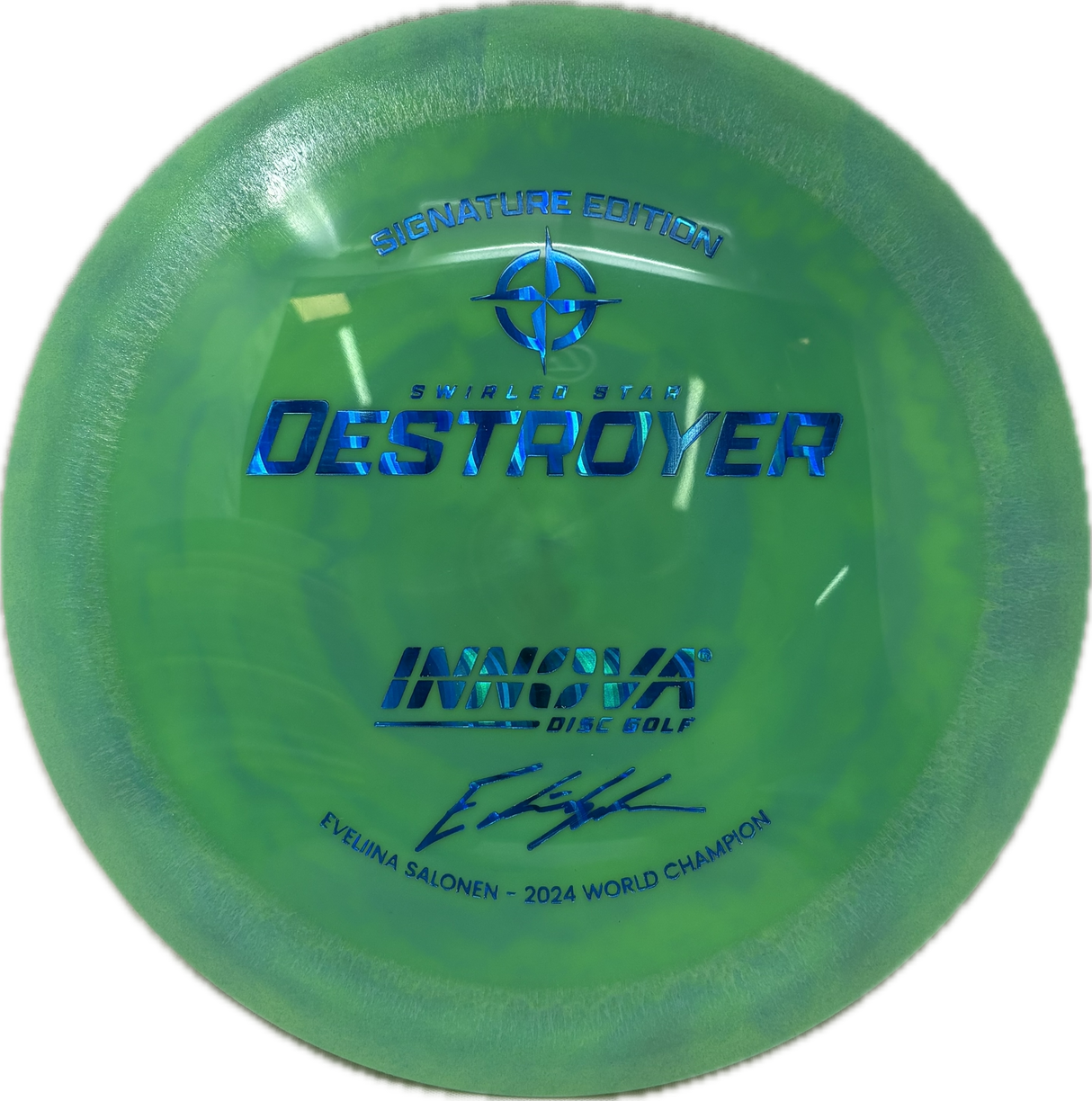Eveliina Salonen Signature Edition Swirled Star Destroyer-Innova-Foundation Disc Golf