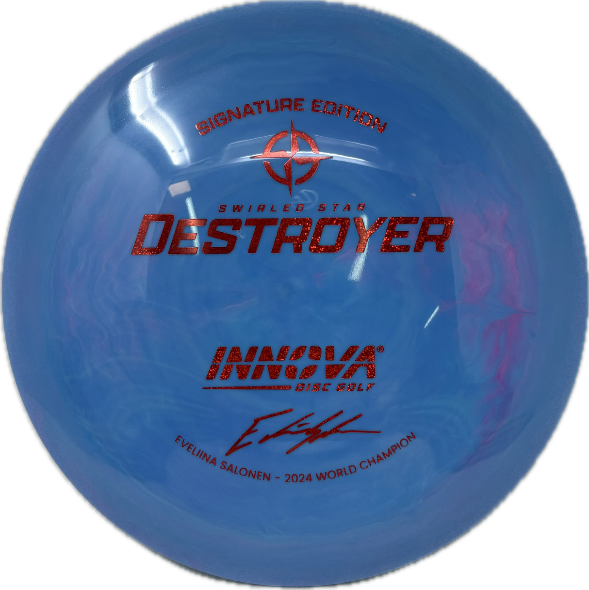 Eveliina Salonen Signature Edition Swirled Star Destroyer-Innova-Foundation Disc Golf