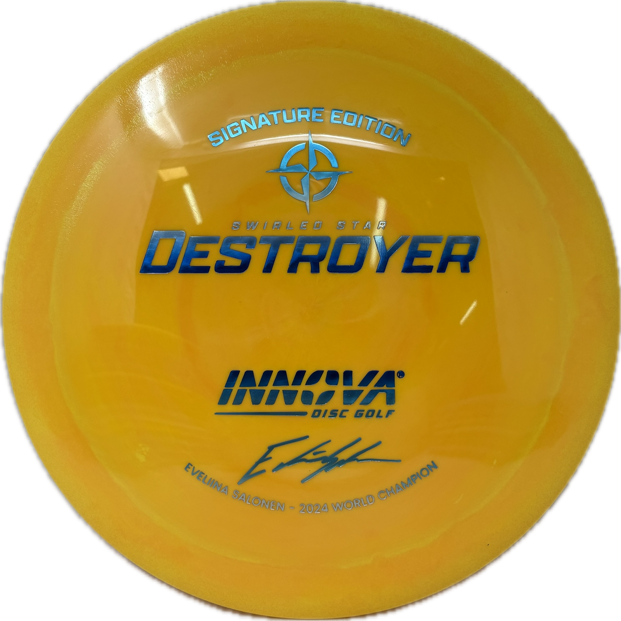 Eveliina Salonen Signature Edition Swirled Star Destroyer-Innova-Foundation Disc Golf
