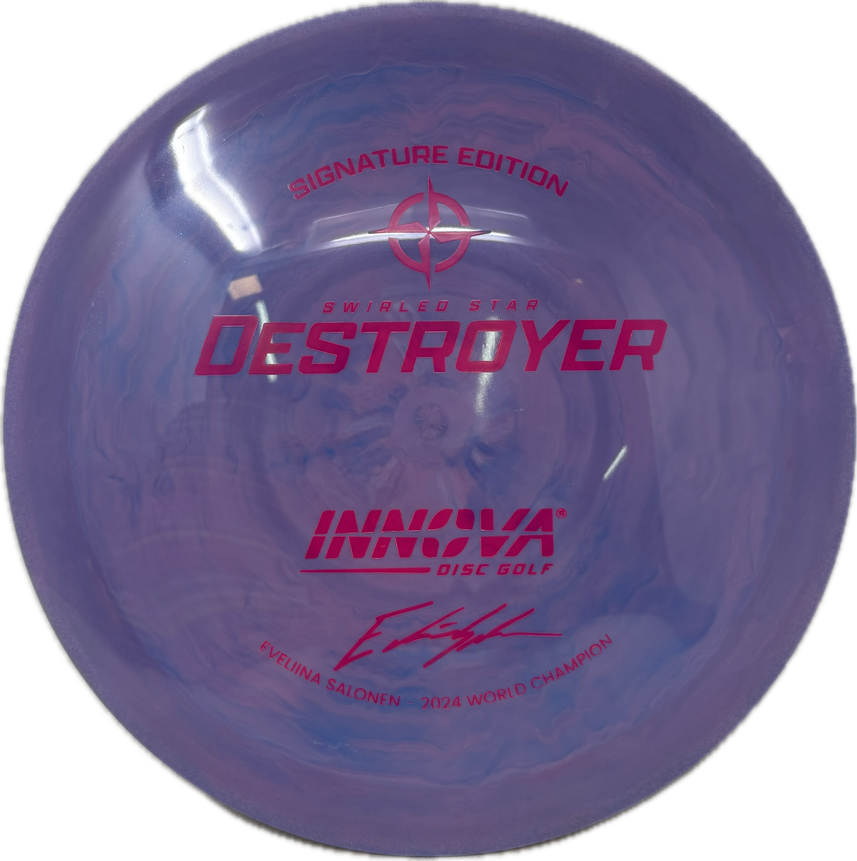 Eveliina Salonen Signature Edition Swirled Star Destroyer-Innova-Foundation Disc Golf