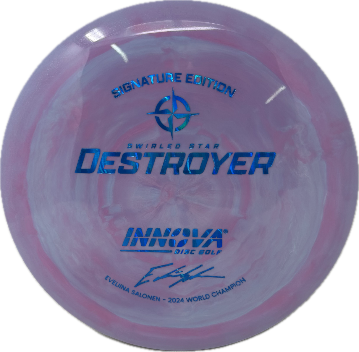 Eveliina Salonen Signature Edition Swirled Star Destroyer-Innova-Foundation Disc Golf