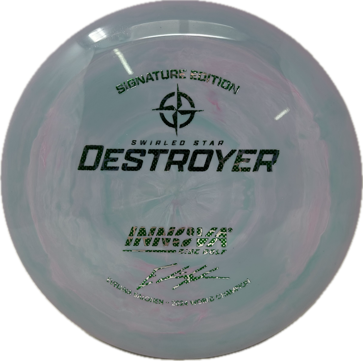 Eveliina Salonen Signature Edition Swirled Star Destroyer-Innova-Foundation Disc Golf