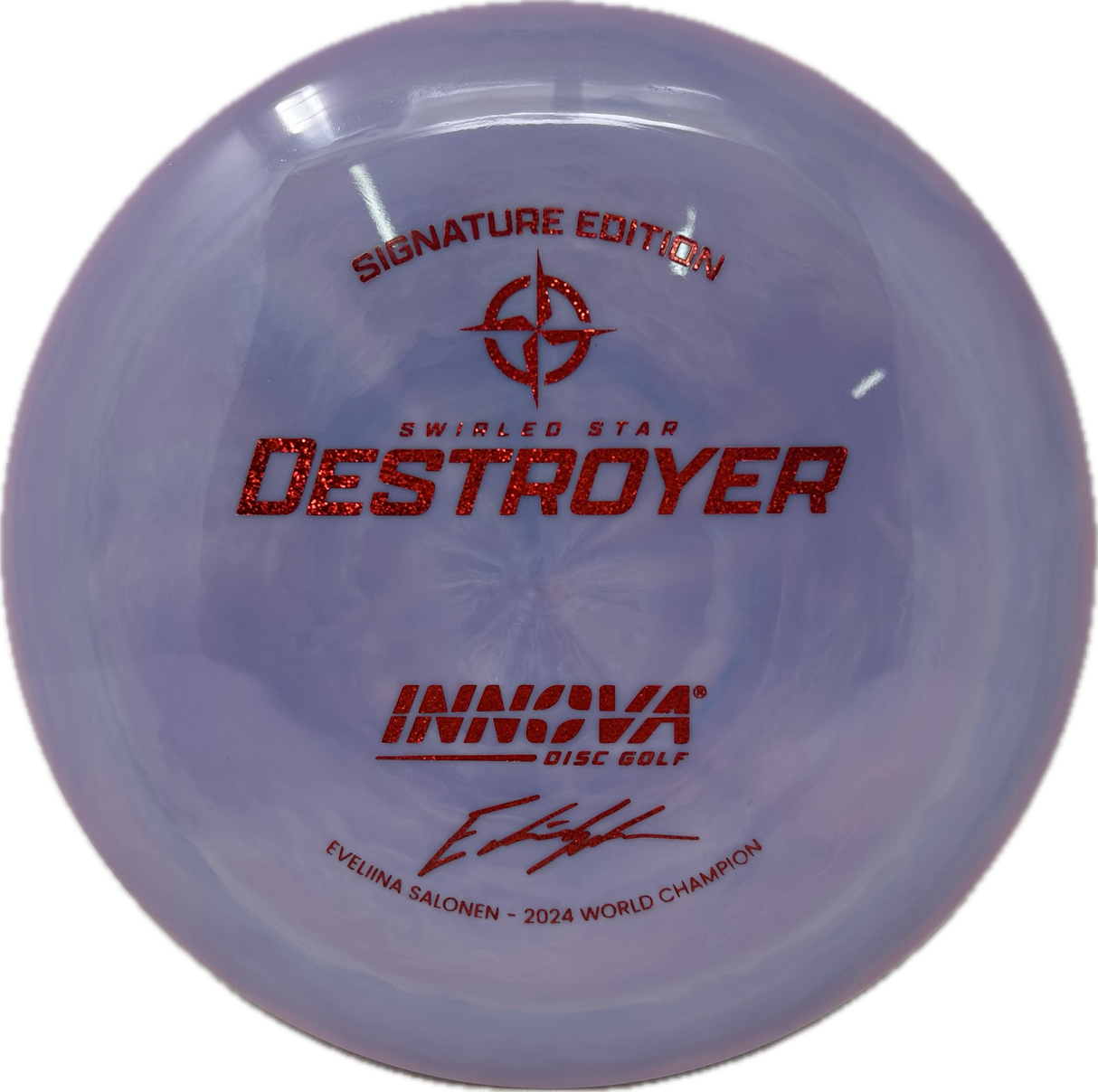Eveliina Salonen Signature Edition Swirled Star Destroyer-Innova-Foundation Disc Golf