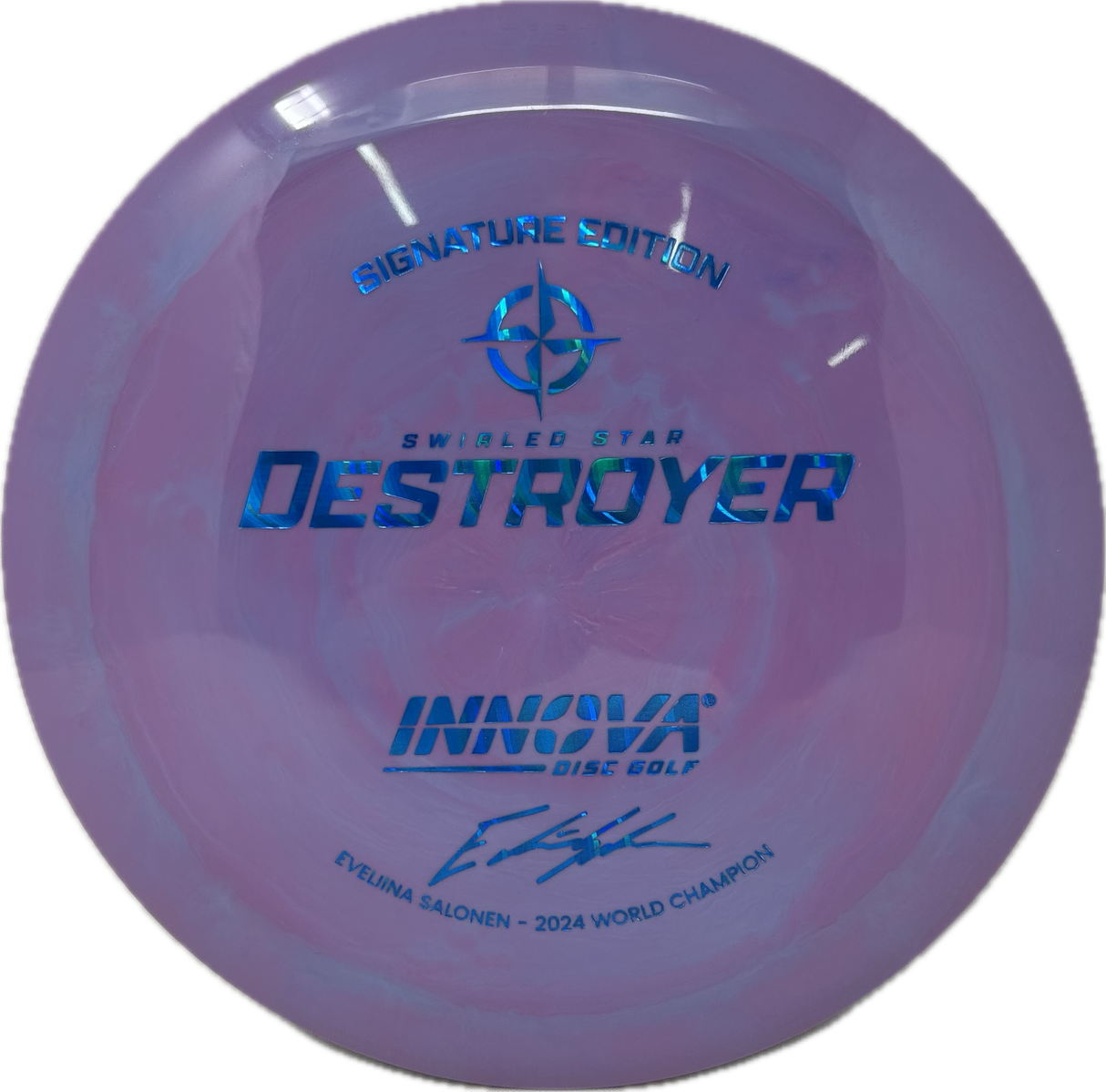 Eveliina Salonen Signature Edition Swirled Star Destroyer-Innova-Foundation Disc Golf