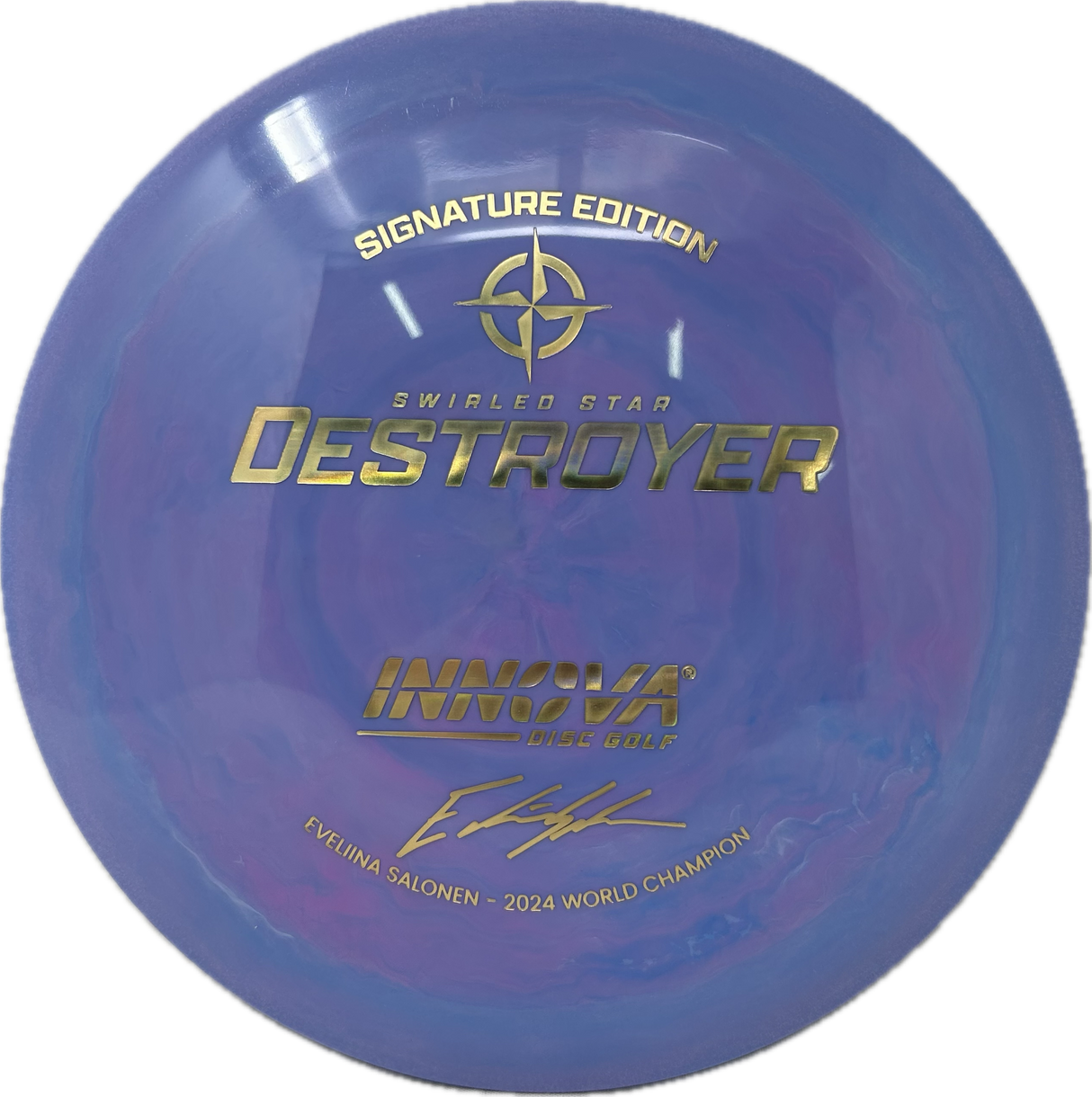 Eveliina Salonen Signature Edition Swirled Star Destroyer-Innova-Foundation Disc Golf