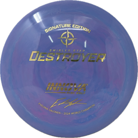 Eveliina Salonen Signature Edition Swirled Star Destroyer-Innova-Foundation Disc Golf