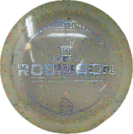 Ezra Robinson Victory Confetti Predator-Discraft-Foundation Disc Golf