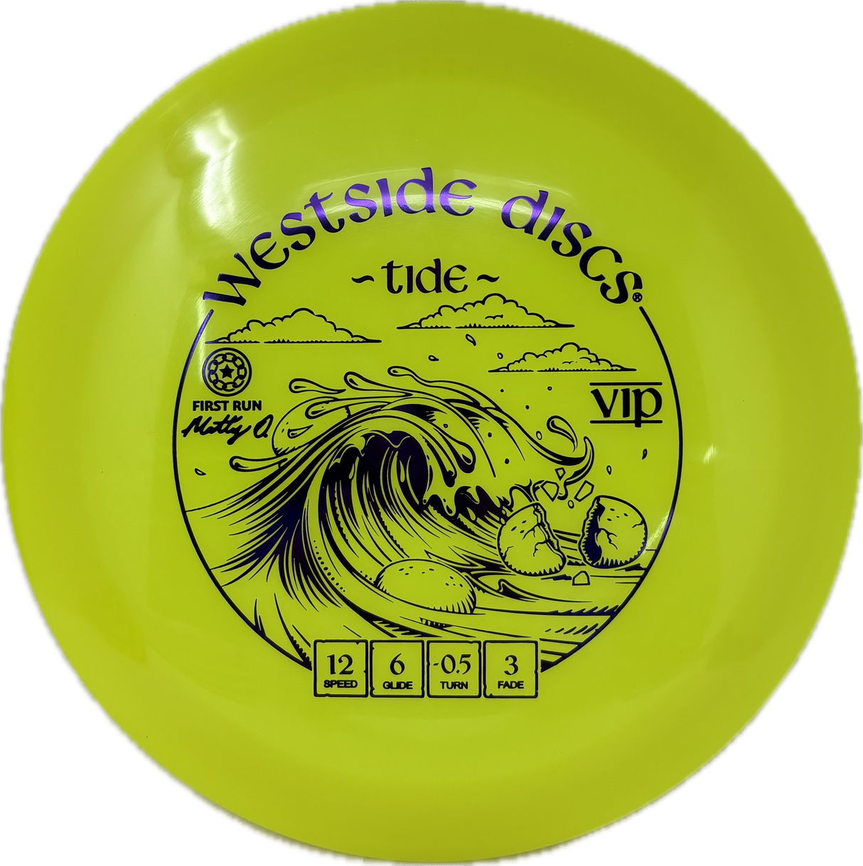 First Run Tide-Trilogy-Foundation Disc Golf