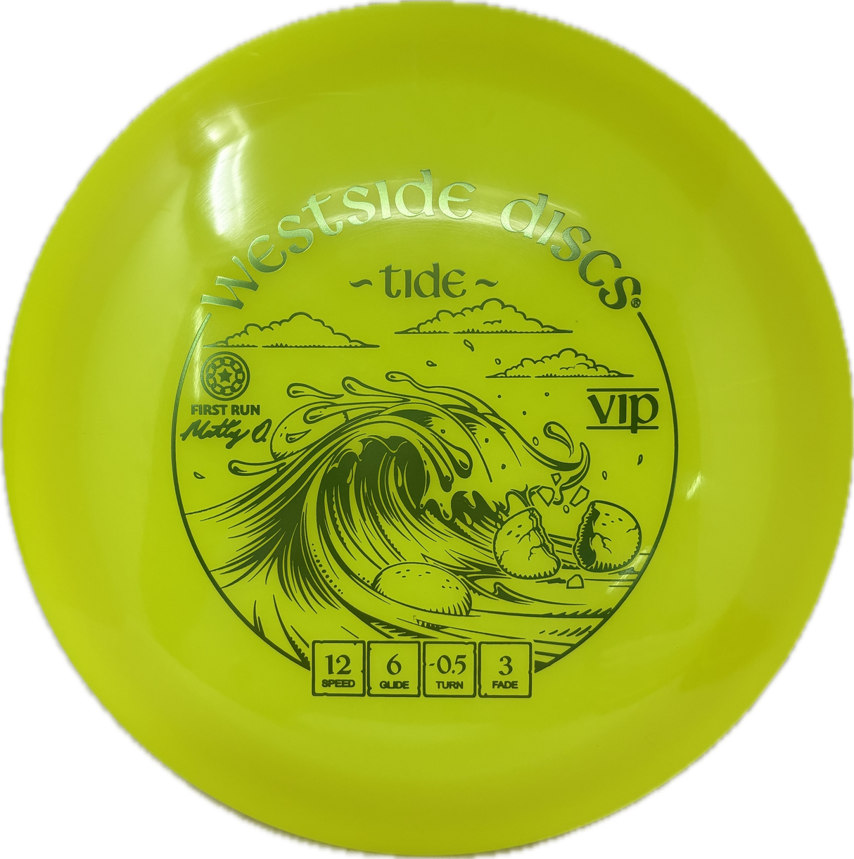 First Run Tide-Trilogy-Foundation Disc Golf
