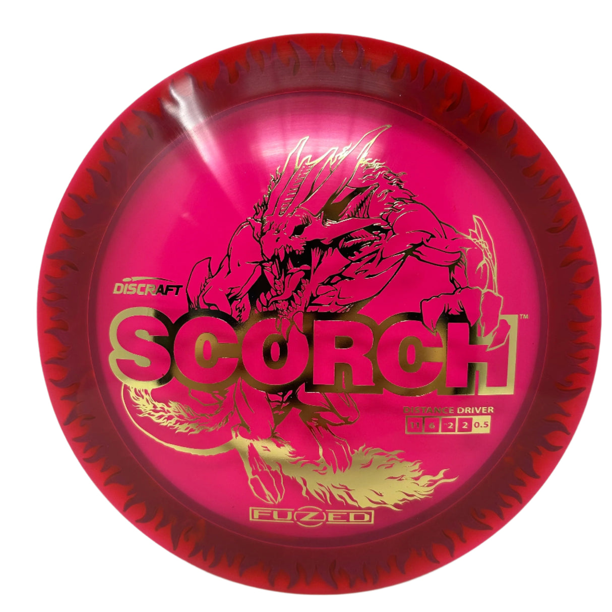 Fuzed Scorch (B)-Discraft-Foundation Disc Golf