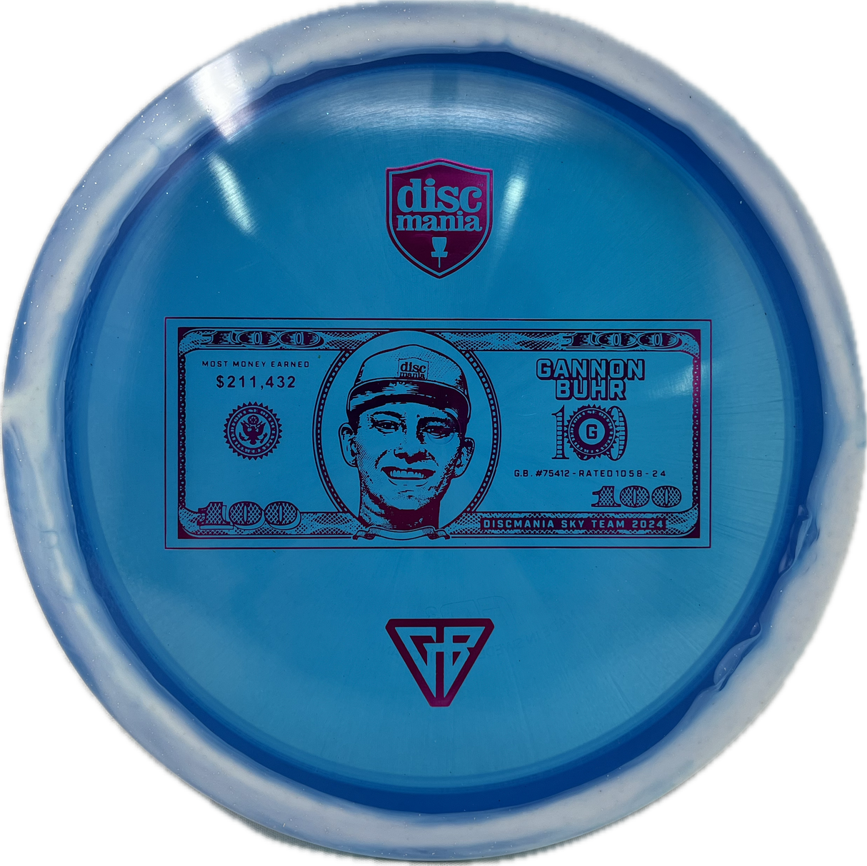 Gannon Buhr Money Record | FD3-Discmania-Foundation Disc Golf