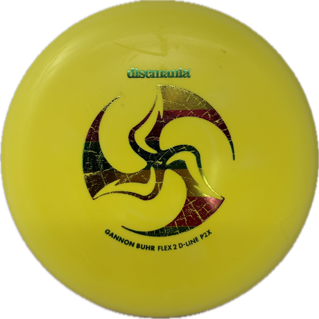 Gannon Buhr Signature Series Flex 2 D-Line P2x (Huk Lab)-Discmania-Foundation Disc Golf