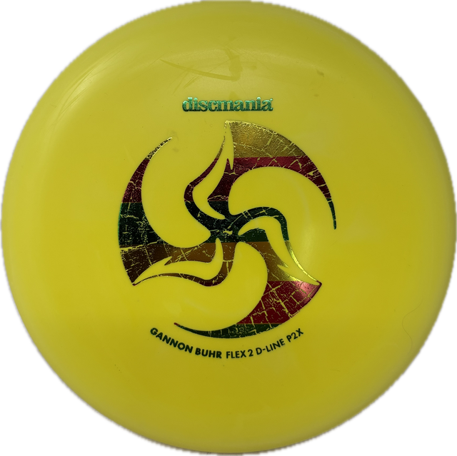 Gannon Buhr Signature Series Flex 2 D-Line P2x (Huk Lab)-Discmania-Foundation Disc Golf