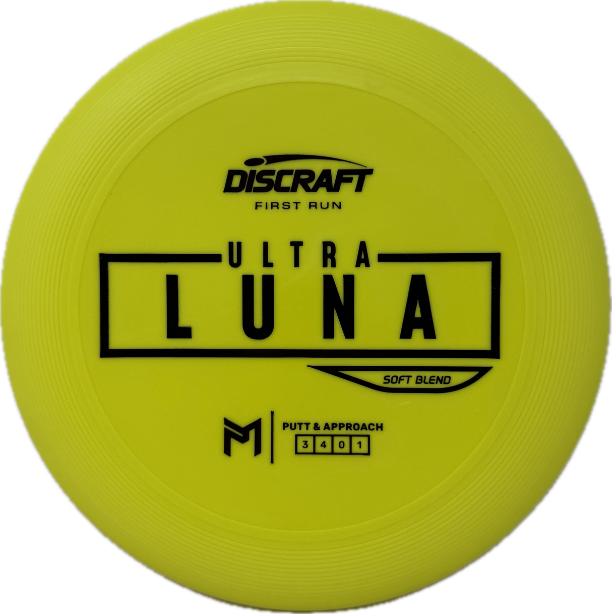 First Run UltraLuna-Discraft-Foundation Disc Golf