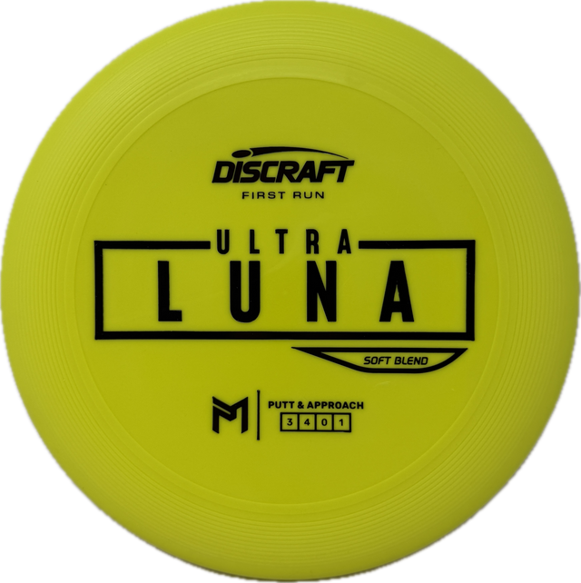First Run UltraLuna-Discraft-Foundation Disc Golf