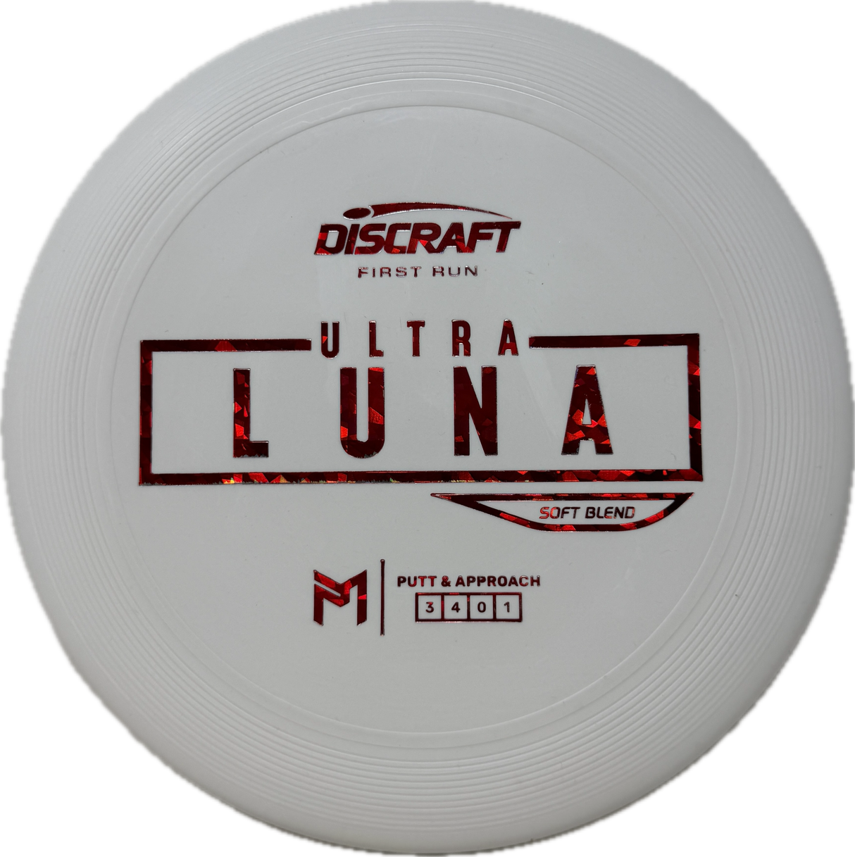 First Run UltraLuna-Discraft-Foundation Disc Golf