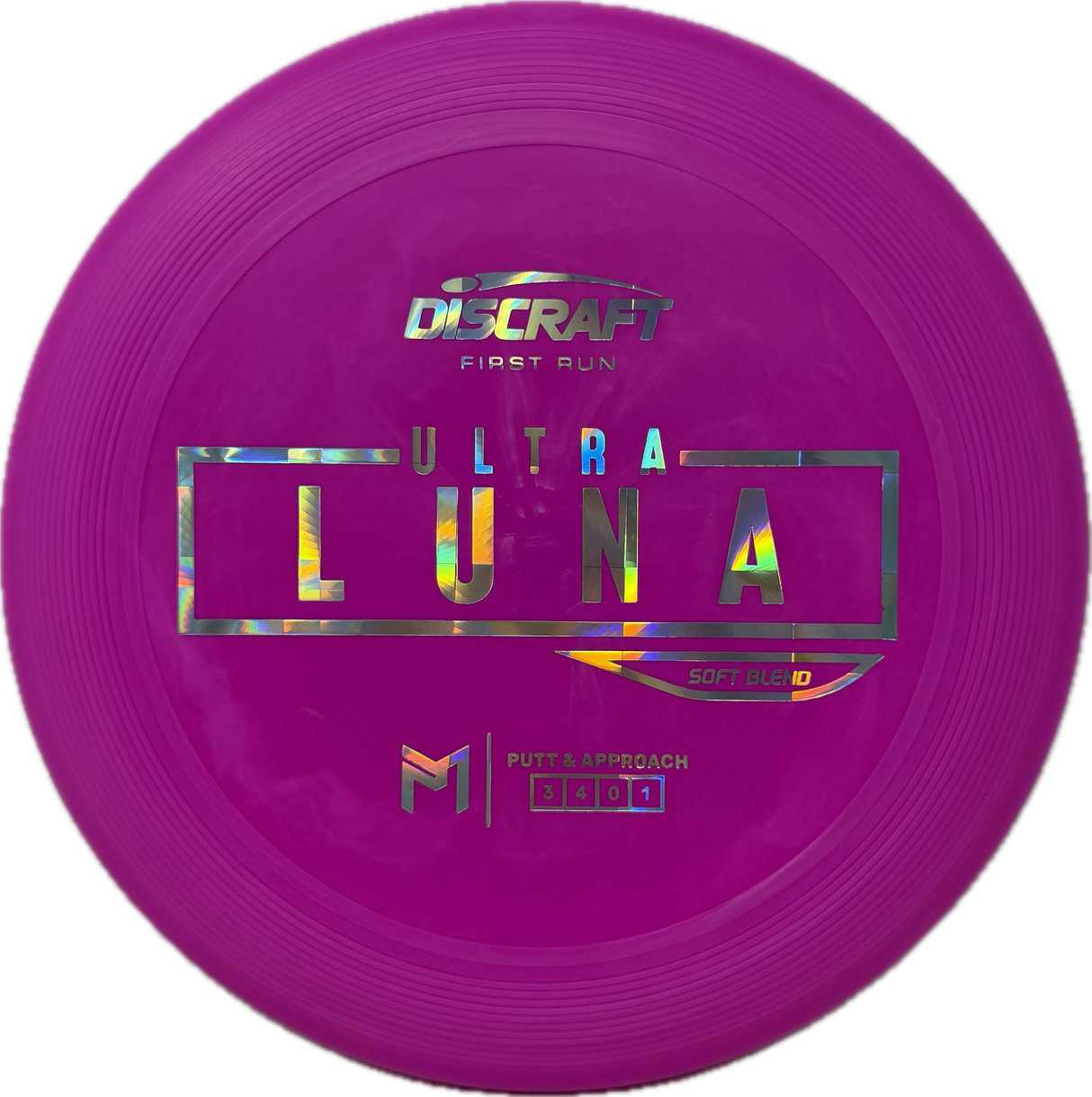 First Run UltraLuna-Discraft-Foundation Disc Golf