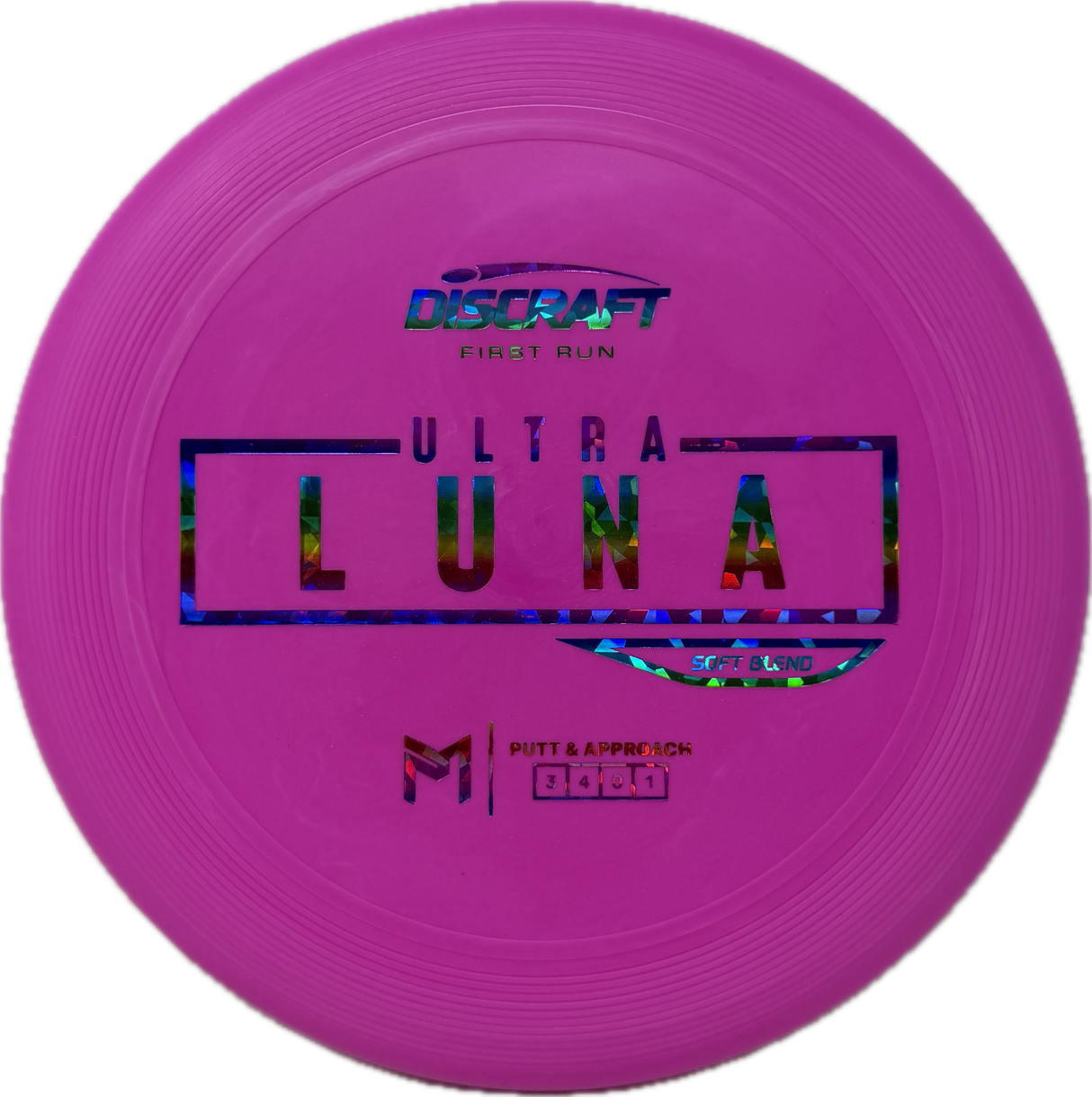 First Run UltraLuna-Discraft-Foundation Disc Golf