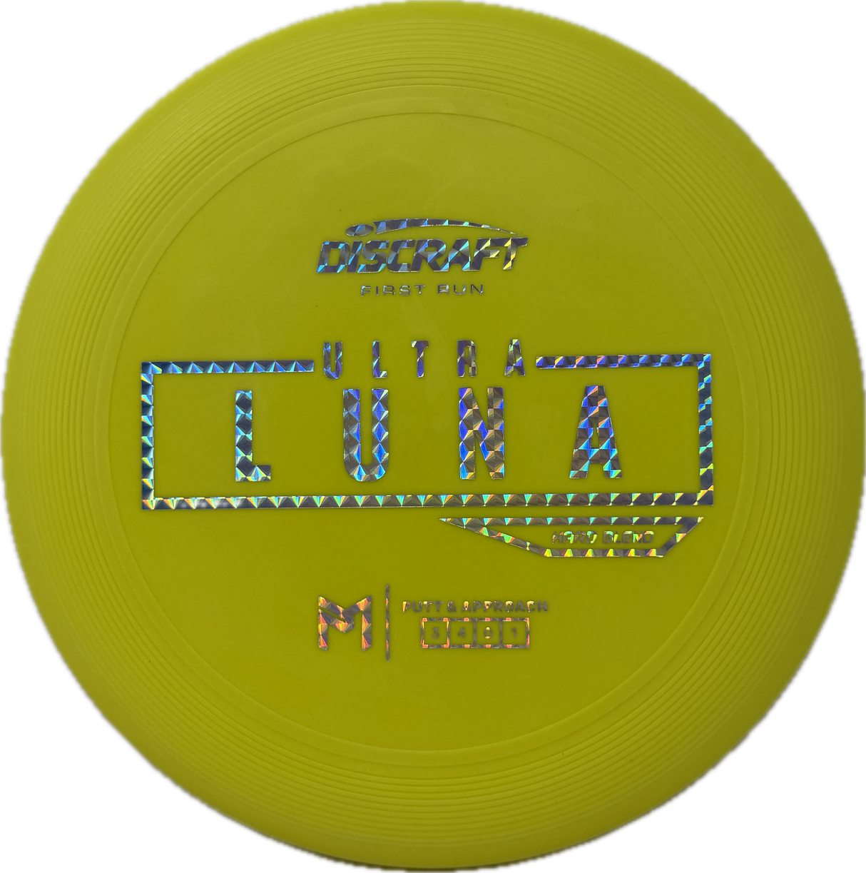 First Run UltraLuna-Discraft-Foundation Disc Golf