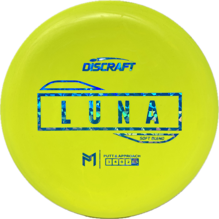 Discraft Paul McBeth Luna Most Popular Disc Golf Putter Foundation
