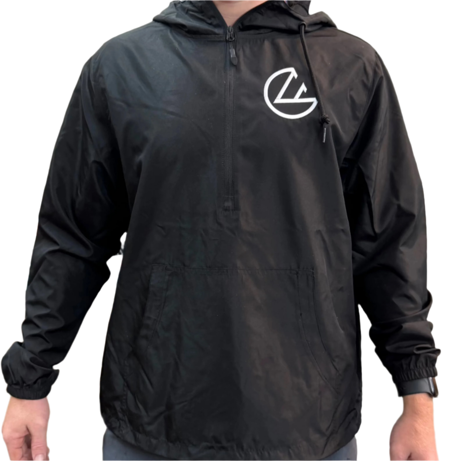 FDG Logo Windbreaker Black Small