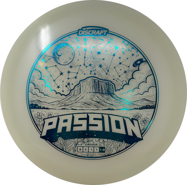 Mega Glo Passion-Discraft-Foundation Disc Golf