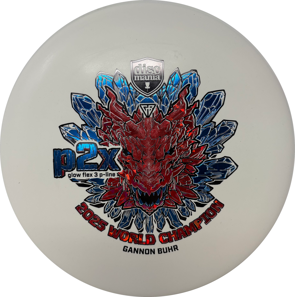 P2x | Gannon Buhr 2025 World Champion-Discmania-Foundation Disc Golf