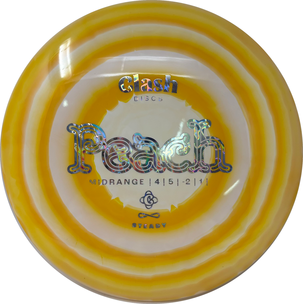 Peach-Clash Discs-Foundation Disc Golf