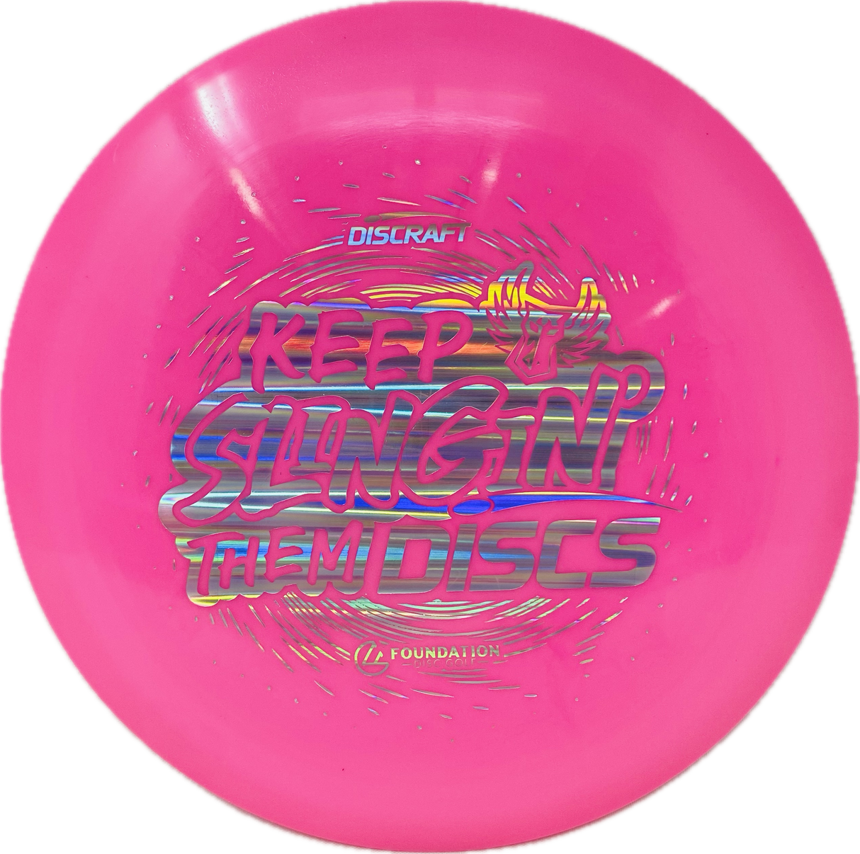 Keep Slingin' Them Discs | Dark Horse Nuke-Discraft-Foundation Disc Golf