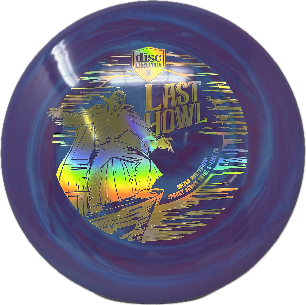 Last Howl - Colten Montgomery Spooky Series Swirl S-Line PD-Discmania-Foundation Disc Golf