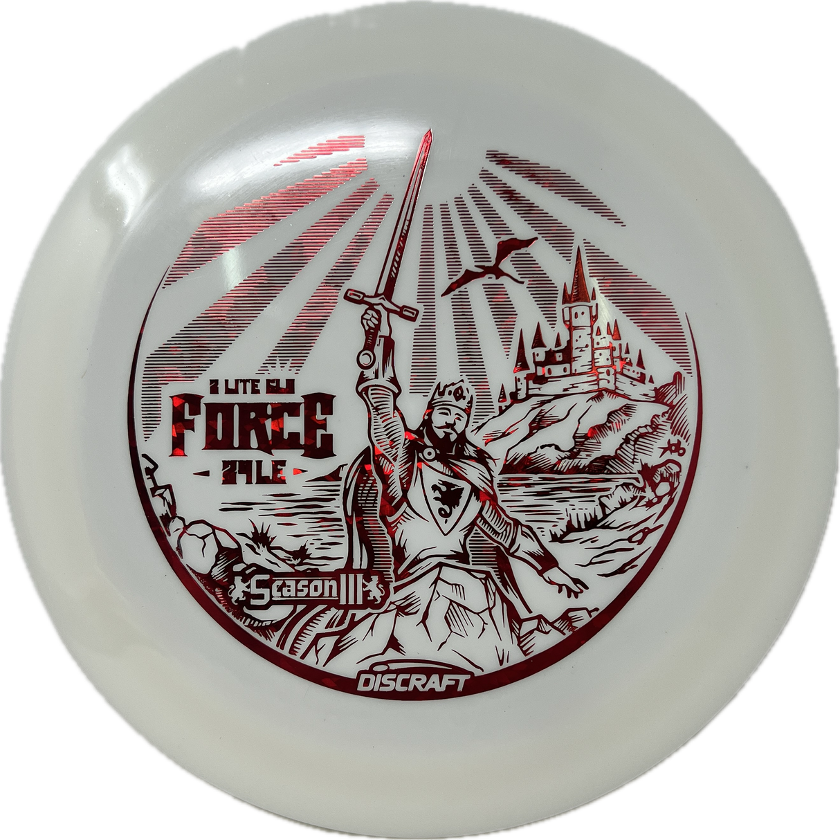 Lightweight Z Glo Force | Ledgestone Wave 3-Ledgestone-Foundation Disc Golf