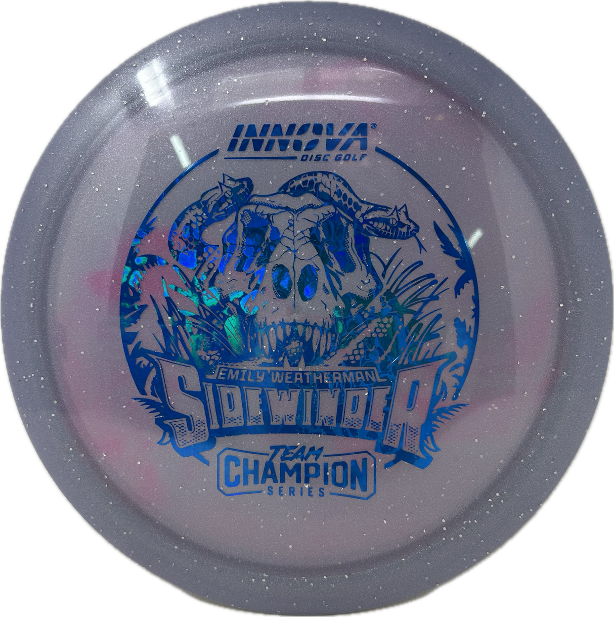 Moondust Champion Sidewinder Emily Weatherman (Team Champion Series)-Innova-Foundation Disc Golf