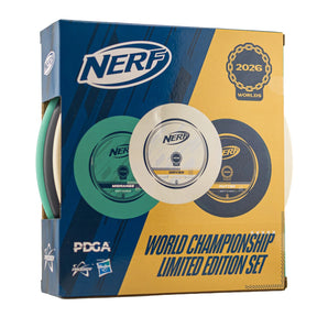 Nerf 3 Disc Set | 2026 Worlds Limited Edition-Prodigy-Foundation Disc Golf