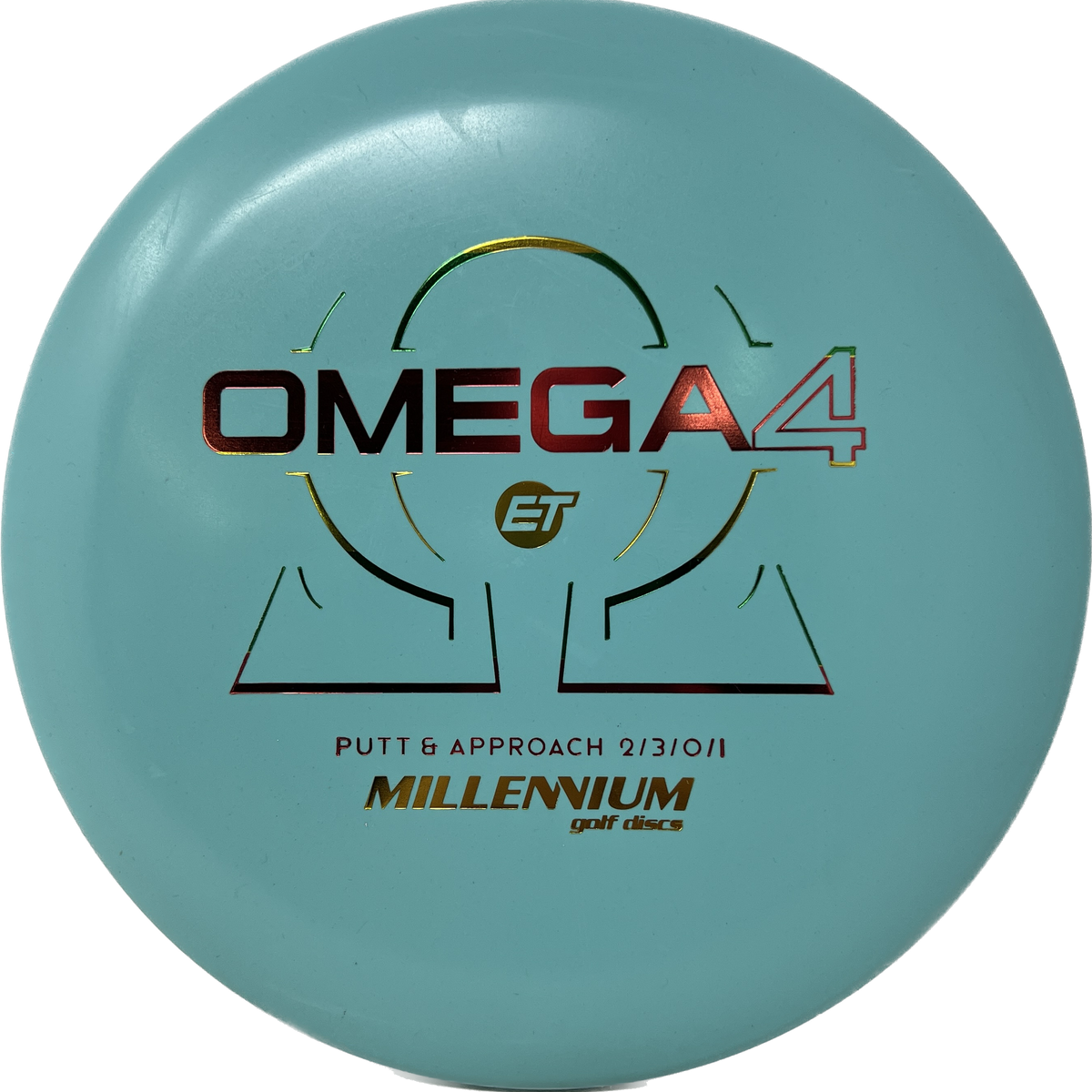 Millenium Omega 4 | Neutral Disc Golf Putter – Foundation Disc Golf