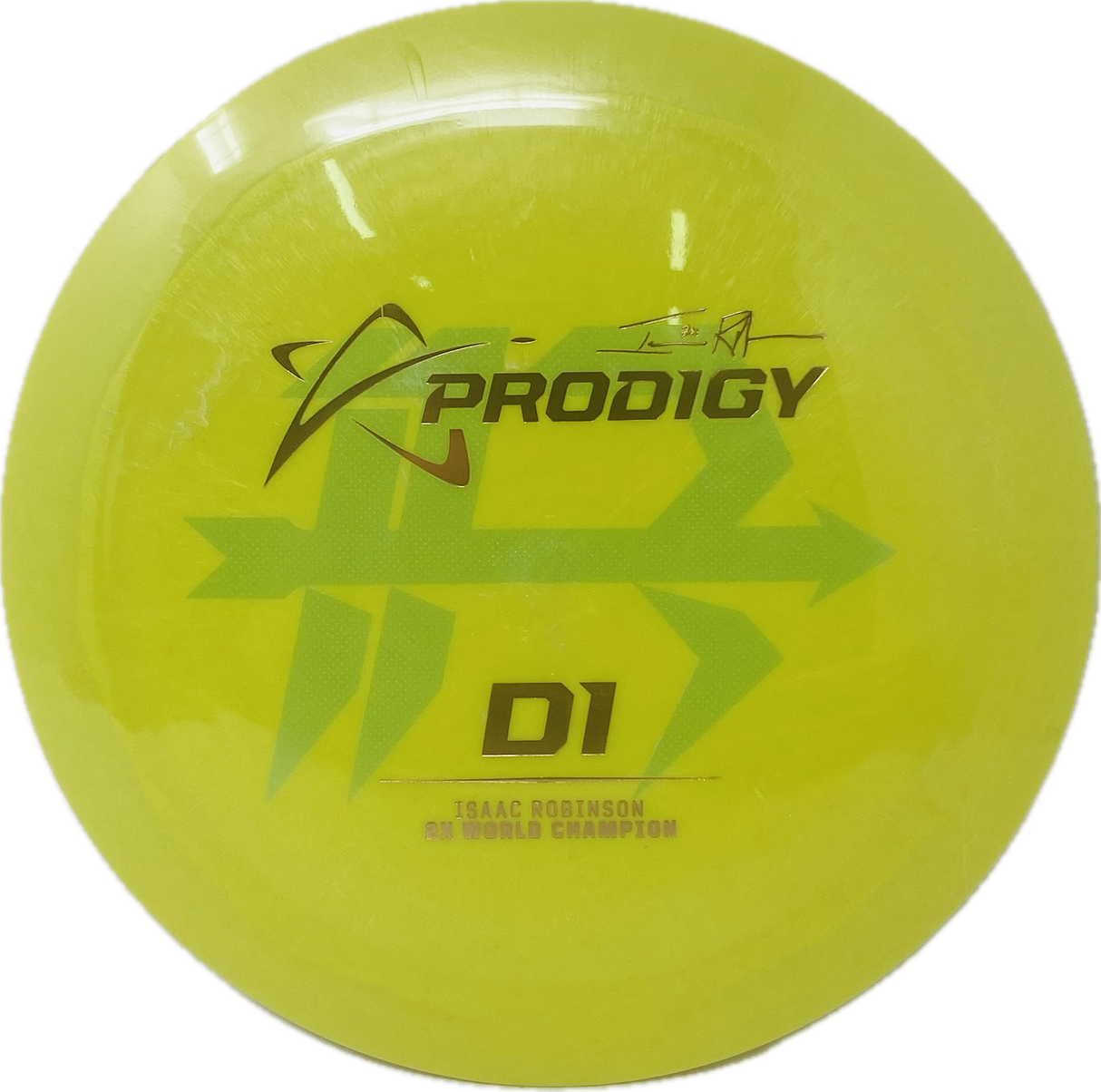 Prodigy D1 - Isaac Robinson Commemorative Edition 2x World Champion Stock Stamp-Prodigy-Foundation Disc Golf