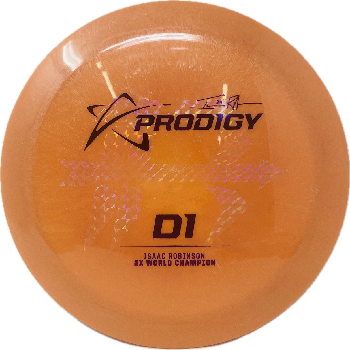Prodigy D1 - Isaac Robinson Commemorative Edition 2x World Champion Stock Stamp-Prodigy-Foundation Disc Golf