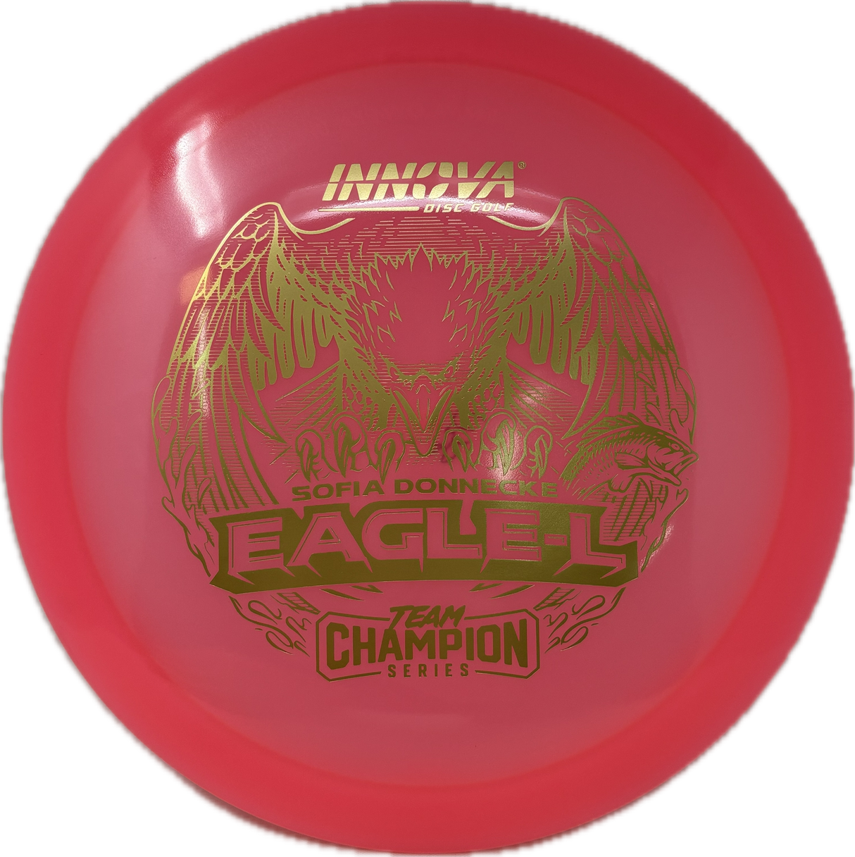 Proto Glow Champion Eagle-L Sofia Donnecke (Team Champion Series)-Innova-Foundation Disc Golf
