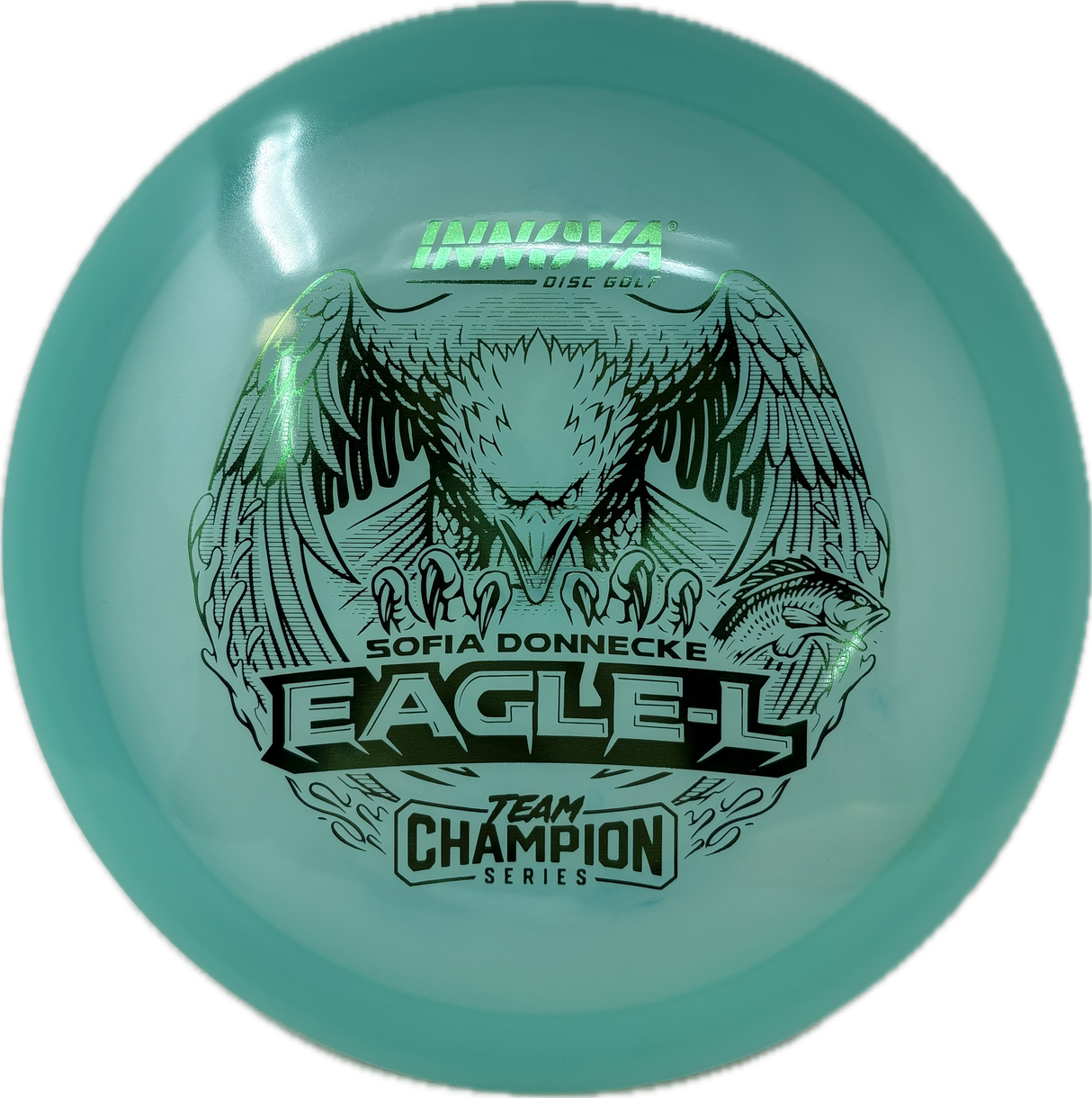Proto Glow Champion Eagle-L Sofia Donnecke (Team Champion Series)-Innova-Foundation Disc Golf