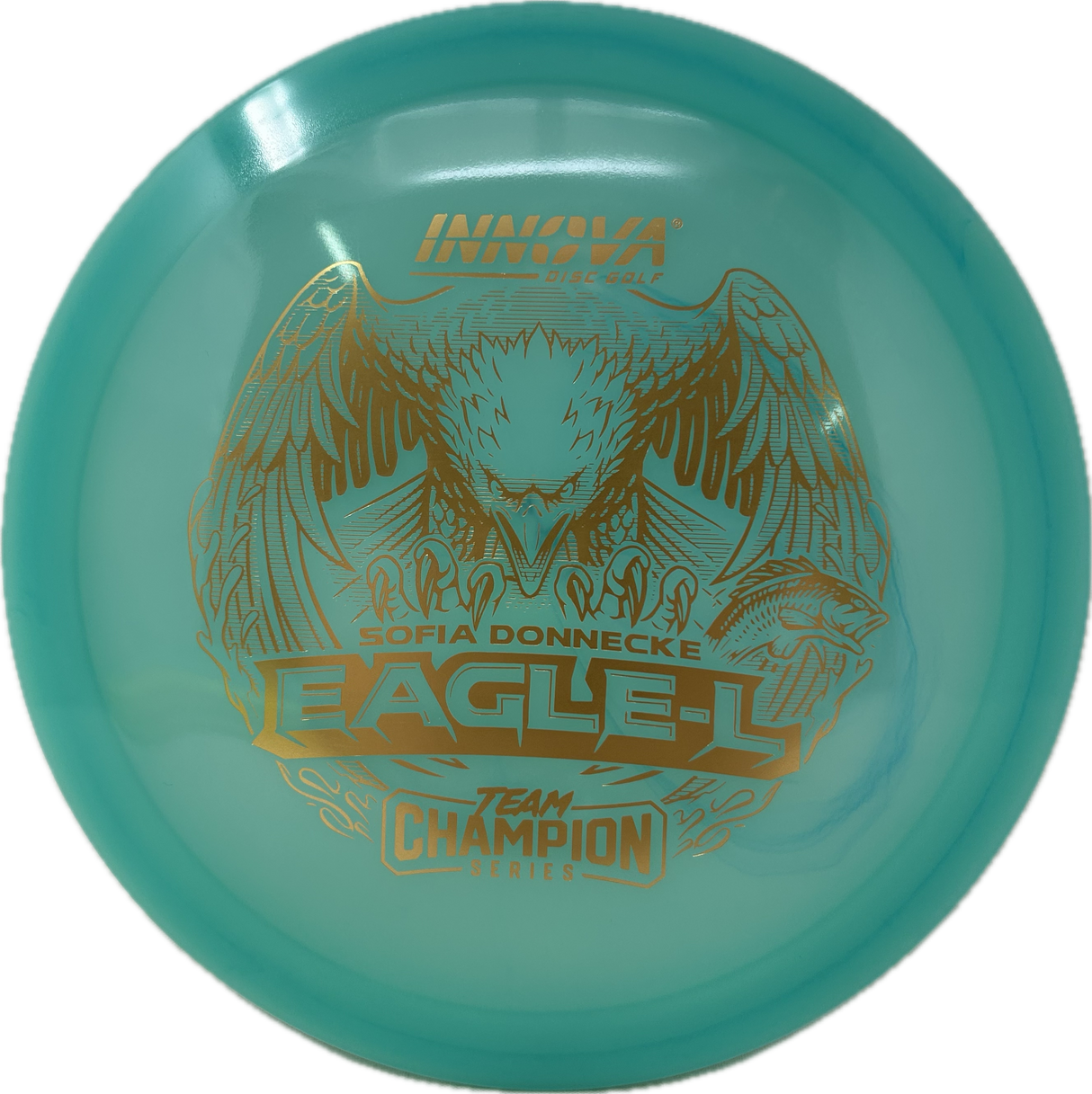 Proto Glow Champion Eagle-L Sofia Donnecke (Team Champion Series)-Innova-Foundation Disc Golf